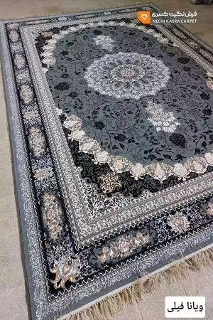 فرش ویانا 440 شانه نگین کسری کاشان